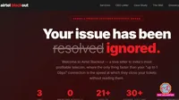 frustrated Airtel customer built a website AirtelBlack.com to highlight recurring issues marked as resolved but not fixed