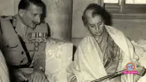 Indira Gandhi Sam Manekshaw meeting
