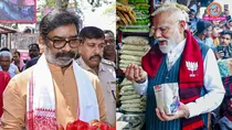 pm modi jhalmuri, Hemant Soren, Narendra Modi, jhalmuri
