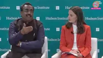 Ram Madhav on US tarrif and russia iran oil deal remark 