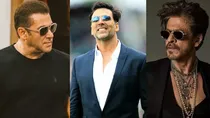 Salman Khan, Akshay Kumar, Shahrukh Khan