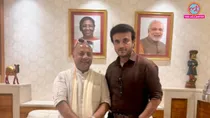 Sourav Ganguly with BJP leader: 