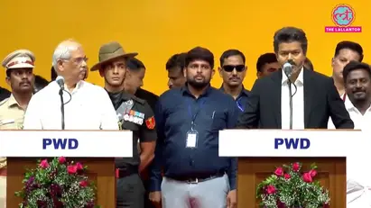 vijay oath ceremony, Tamil Nadu Government Formation, tvk new cm, congress, rahul gandhi