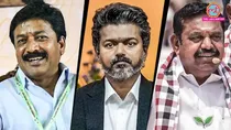 tamilnadu Shanmugam led AIADMK faction extends support to Vijay TVK