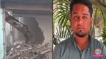 bulldozer action nashik tcs conversion row accused nisha khan aide aimim councillor abdul mateen patel