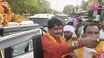 bjp leader takes 120 vehicles convoy amid pm modi appeal to save fuel bjp takes action