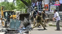Lucknow Lawyers Strike, Lucknow Lawyers Protest, Lawyers Strike, Lawyers Protest, lucknow, lawyers chambers, bulldozer