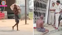 Jitu munda odisha men skeleton gramin bank 