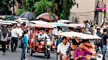 satire on e rickshaw