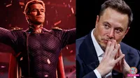 elon musk, homelander, antony starr, the boys,
