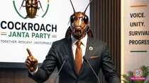 bjp claims that 49 percent of cockroach party followers are from pakistan only 9 percent are indians