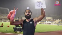 Federation Cup 2026 athletics Gurindervir Singh reclaim 100m national record Tejaswin Shankar betters decathlon mark