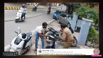 thieves fooling policeman viral video is scripted