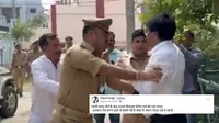 swami prasad maurya beaten viral video bjp mla beaten fact check