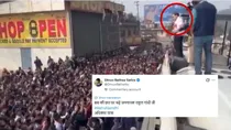 rahul gandhi vote adhikar yatra video speech from bus fact check