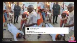 bihar assembly elections a person lying at people feet old photo viral 