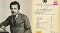 Albert Einstein marksheet