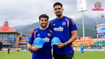 IND vs AFG, Gurnoor Brar debut, Gurnoor brar odi debut,  Harsh Dubey, Harsh Duber odi debut, India ODI debut, Dharamsala ODI, HPCA Stadium, Rohit Sharma return, Shubman Gill, Afghanistan ODI series , ind vs afg, india vs afghanistan, india vs afghanistan odi series, ind vs afg odi series 2026, गुरनूर बरार, हर्ष दुबे, भारत, अफगानिस्तान