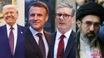 Donald Trump, Emmanuel Macron, Keir Starmer, Mojtaba Khamenei, iran us war, us iran deal