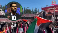 Sundar Pichai Booed in Stanford University 