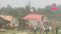 Noida Bulldozer Action