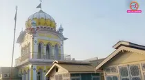 pakistan gurudwara elderly couple: