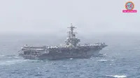 US strikes Iran after cargo ship attack strait-of-hormuz donald trump