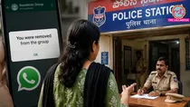 hyderabad woman removed from residents whatsapp group reaches police station