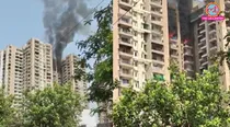 noida fire incident: 