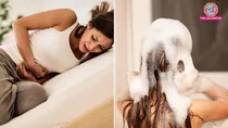 does period bleeding increase if you wash your hair four menstrual hygiene myth busted 