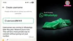 WhatsApp Username
