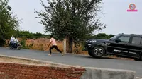 Faridabad SUV attack video