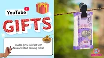 (youtube launches gifts in india)