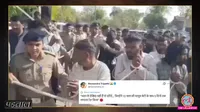 sriganganagar gangrape accused police parade viral video fact check Gujarat patan