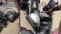 Ola Electric scooter reportedly split into two pieces