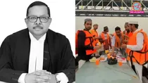 Justice Ujjal Bhuyan on varanasi iftar party