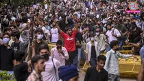 cjp protest,cjp, cji, cockroach janta party, cockroach, cji surya kant, surya kant, pellet gun, abhijeet dipke