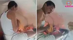 Passenger Performing Puja in Train