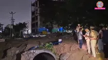 Hyderabad Rain Tragedy 70 Year Old Swept Away After Falling Into Open Storm Drain