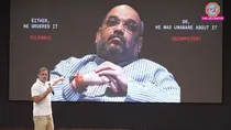Rahul gandhi blames amit shah firing pellet gun