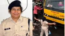 Police Bhopal bus viral video