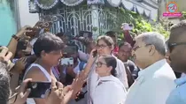 mamata banerjee convoy attacked halisahar tmc worker custodial death protest