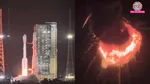 Chinese rocket explosion: 