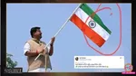 nitin nabin bjp president unfurled india tricolour