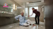 70-Year-Old Guest Slips in Hotel Bathroom