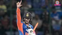 abhishek sharma, abhishek sharma fifty, abhishek sharma 6000 runs t20 cricket, abhishek sharma t20 record, sanju samson, india vs afghanistan afg vs ind, india vs afghanistan 1st t20i, india vs afghanistan t20i series 2206, team india, अभिषेक शर्मा, टीम इंडिया,