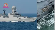 INS Kolkata vs PNS Hunain