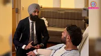 Sikh truck driver stabbed: 