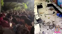 lpu students protest after unverified rape suicide claim campus property damaged