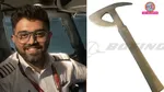 flydubai pilot smit machchhar fire axe 